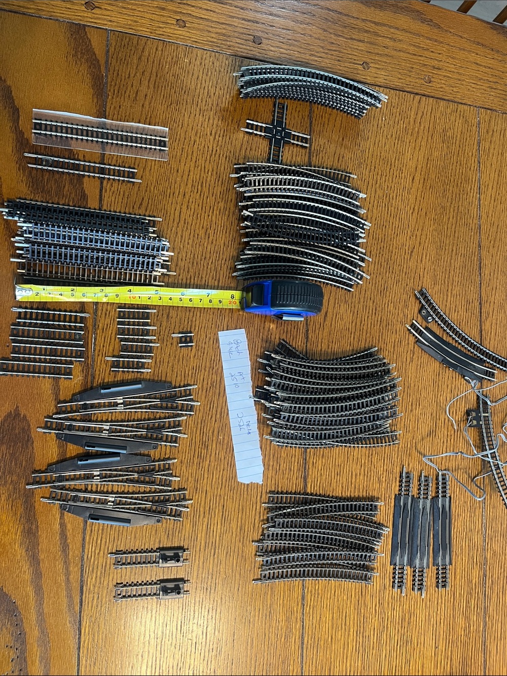 Hugh Lot over 100 Pieces of N Gage Track Pre Owned